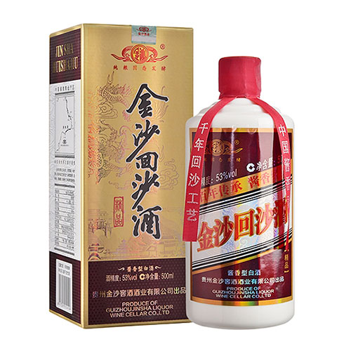 [정품]진사회이사주. 정품(金沙回沙酒. 精品) 500ml, 53%Vol