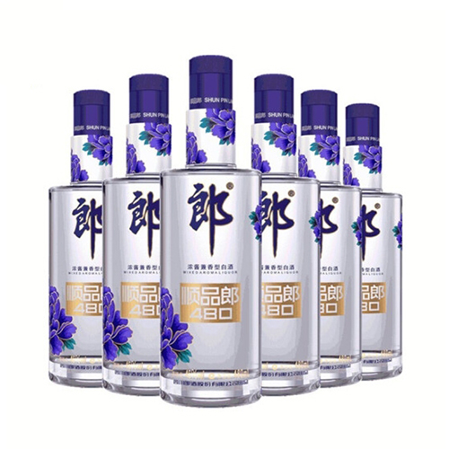 [정품]랑주, 순품랑 홍순/람순(郎酒. 顺品郎 红顺/蓝顺) 480ml, 42%Vol/45%vol