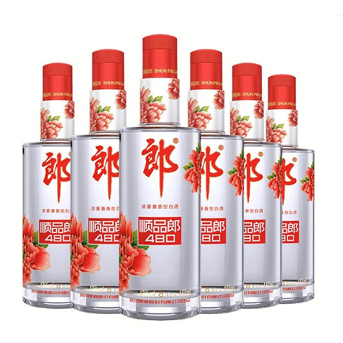 [정품]랑주, 순품랑 홍순/람순(郎酒. 顺品郎 红顺/蓝顺) 480ml, 42%Vol/45%vol