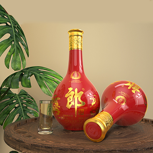 [정품]랑주, 홍화랑15, 진양(郎酒. 红花郎15, 陈酿) 500ml, 53%Vol