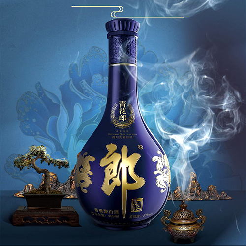 [정품]랑주, 청화랑, 진양(郎酒. 青花郎, 陈酿) 500ml, 53%Vol