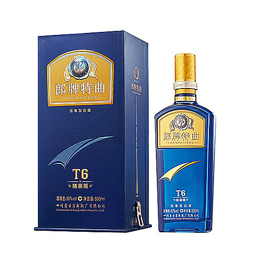 [정품]랑주, 랑패특곡 T6(郎酒. 郎牌特曲 T6) 500ml, 42% / 50%Vol