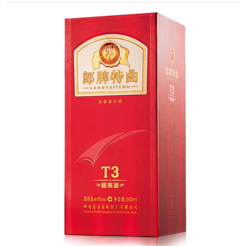 [정품]랑주, 랑패특곡 T3(郎酒. 郎牌特曲 T3) 500ml, 42% / 50%Vol