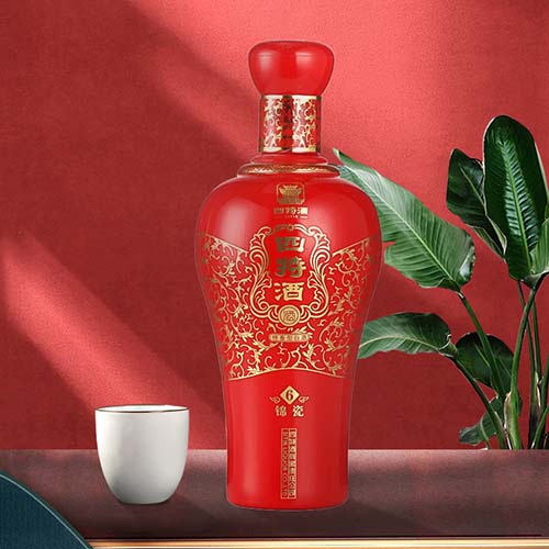 [정품]스터주, 홍금자H6(四特酒.红锦瓷H6) 500ml, 52%Vol