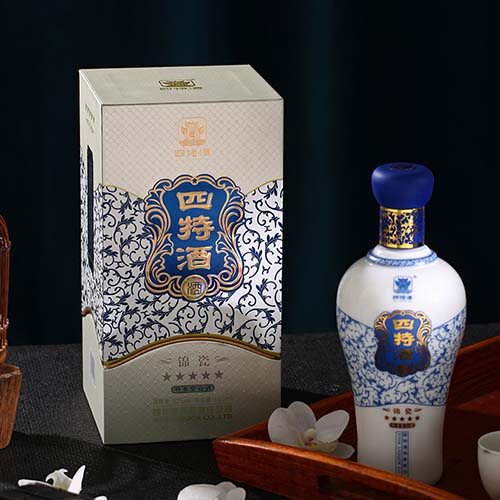 [정품]스터주, 금자5성(四特酒.锦瓷五星) 460ml, 52%Vol