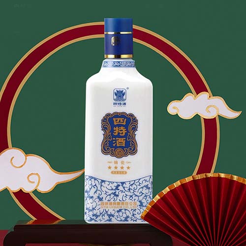 [정품]스터주, 금자4성(四特酒.锦瓷四星) 460ml, 52%Vol