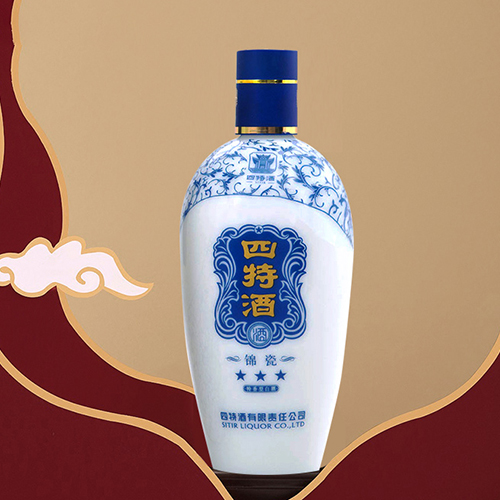 [정품]스터주, 금자3성(四特酒.锦瓷三星) 460ml, 52%Vol