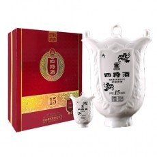 [정품]스터주, 15년진양(四特酒.十五年陈酿) 500ml, 52%Vol