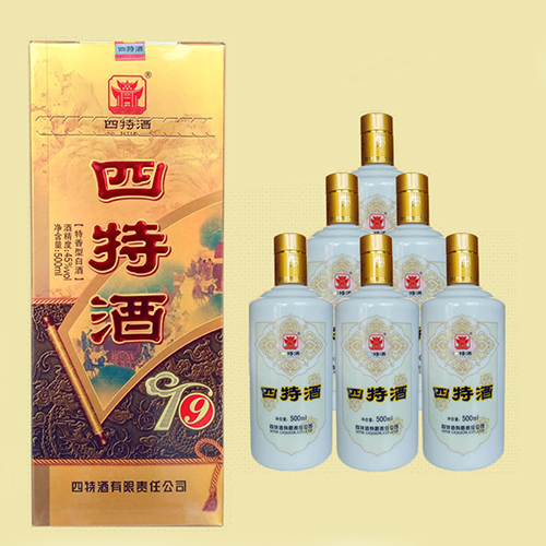 [정품]스터주, T9(四特酒. T9) 500ml, 52%Vol