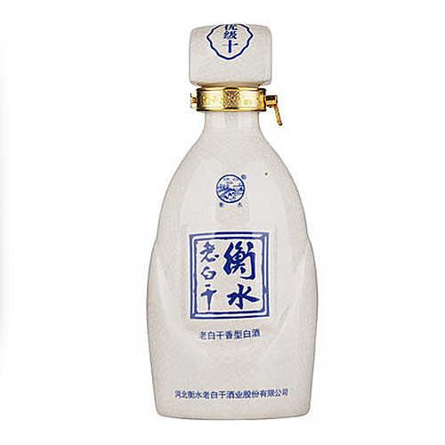 [정품]헝쉐이라오바이간. 우급10(衡水老白干. 优级十) 500ml, 52%Vol