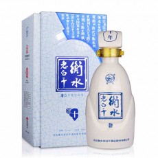 [정품]헝쉐이라오바이간. 우급10(衡水老白干. 优级十) 500ml, 52%Vol