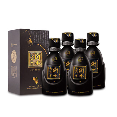 [정품]헝쉐이라오바이간. 고법30(衡水老白干. 古法30) 500ml, 39%vol. 53.9%vol.