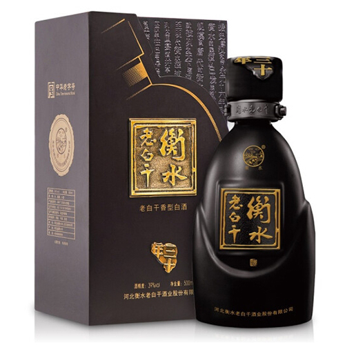 [정품]헝쉐이라오바이간. 고법30(衡水老白干. 古法30) 500ml, 39%vol. 53.9%vol.