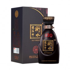 [정품]헝쉐이라오바이간. 고법30(衡水老白干. 古法30) 500ml, 39%vol. 53.9%vol.