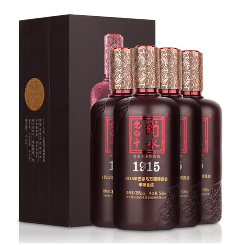 [정품]헝쉐이라오바이간. 1915(衡水老白干. 1915) 500ml, 39%vol. 67%vol.