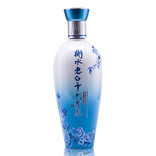 [정품]헝쉐이라오바이간. 대청화(衡水老白干. 大青花) 500ml, 40%vol.