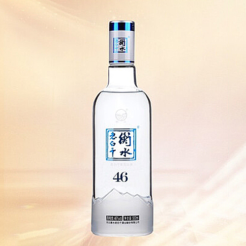 [정품]헝쉐이라오바이간. 빙천(衡水老白干. 冰川) 500ml, 46%vol.