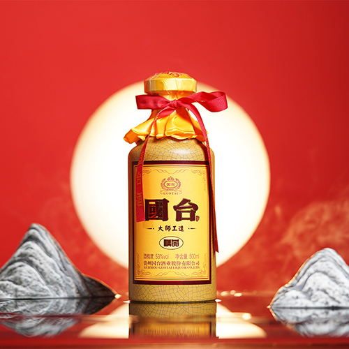 [정품]궈타이. 대사공조정품(国台.大师工造精品) 500ml, 53%vol.