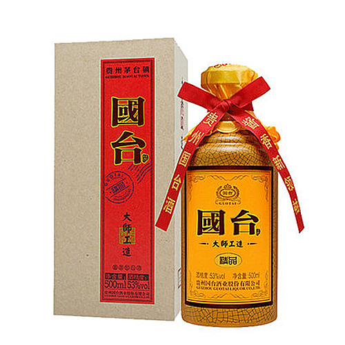 [정품]궈타이. 대사공조15(国台. 大师工造15) 500ml, 53%vol.