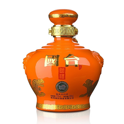 [정품]궈타이. 국례(国台. 国礼) 500ml. 53%vol.