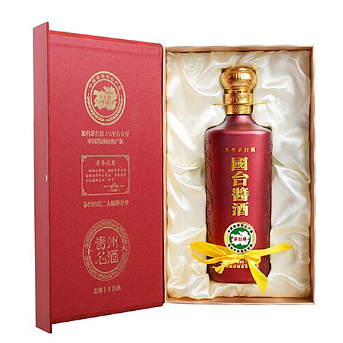 [정품]궈타이. 장주,예합장(国台.酱酒,礼盒装) 1000ml. 53%vol.