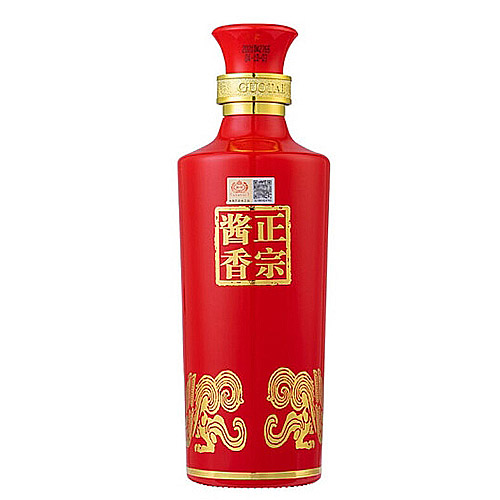 [정품]궈타이. 국태홍(国台.国台红) 500ml. 53%vol.