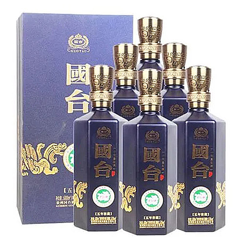[정품]궈타이. 오년교장(国台.五年窖藏) 500ml. 53%vol.