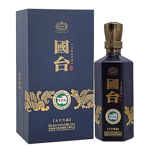 [정품]궈타이. 오년교장(国台.五年窖藏) 500ml. 53%vol.