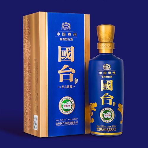 [정품]궈타이. 장심진양(国台.匠心陈酿) 500ml. 53%vol.