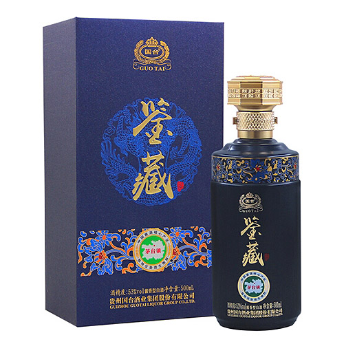 [정품]궈타이. 감장,예합장(国台.鉴藏,礼盒装) 500ml. 53%vol.