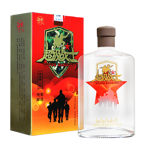 [정품]황타이주. 초급전사(皇台酒. 超级战士) 500ml. 53%vol.