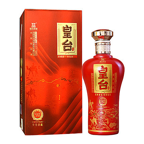 [정품]황타이주. 92 세월봉장(皇台酒. 92岁月封藏) 500ml. 52%vol.