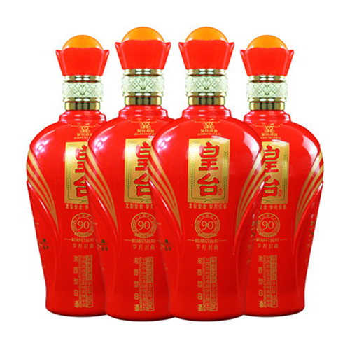 [정품]황타이주. 90 세월봉장(皇台酒. 90岁月封藏) 500ml. 52%vol.