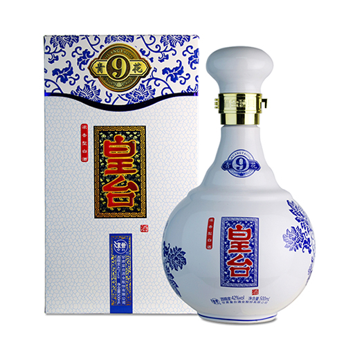 [정품]황타이주. 청화9년(皇台酒. 青花9年) 500ml. 42%vol.