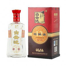 [정품]바이윈볜. 십이년진양,감사(白云边.十二年陈酿,感恩) 500ml. 42%vol.