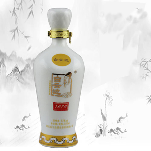 [정품]바이윈볜. 1979진장품감(白云边.1979 珍藏品鉴) 500ml. 45% & 53%vol.