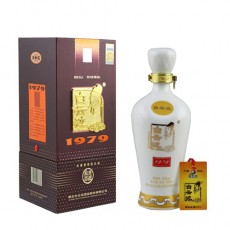 [정품]바이윈볜. 1979진장품감(白云边.1979 珍藏品鉴) 500ml. 45% & 53%vol.