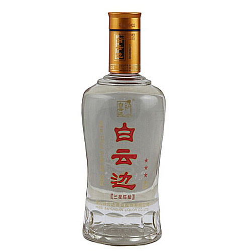 [정품]바이윈볜. 삼성진양(白云边.三星陈酿) 500ml. 42% & 53%vol.