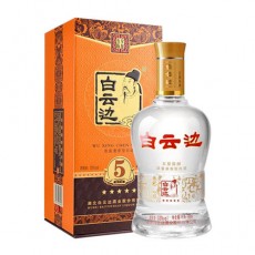 [정품]바이윈볜. 오성진양(白云边.五星陈酿) 500ml. 42% & 53%vol.