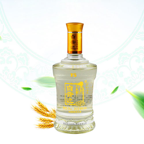 [정품]바이윈볜. 15년진양(白云边.十五年陈酿) 500ml. 42%