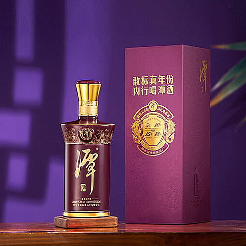 [정품]탄주(潭酒) 담홍득발자(潭红得发紫) 500ml. 53%vol.