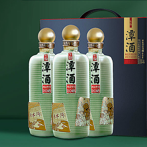 [정품]탄주. 년분담주 2018(潭酒. 年份潭酒 2018) 500ml. 53%vol.