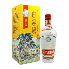 [정품]바이윈볜. 수장급(白云边. 收藏级) 500ml. 53%vol.
