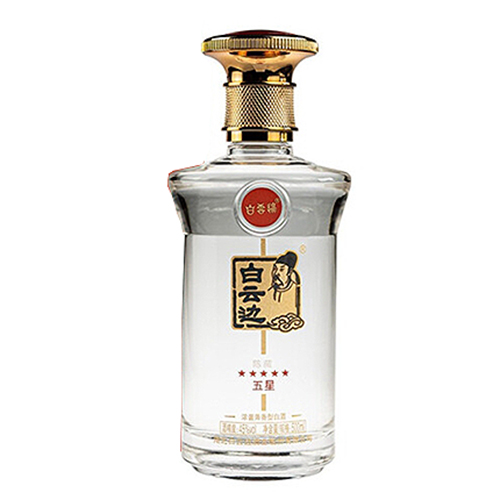 [정품]바이윈볜. 오성진장(白云边.五星陈藏) 500ml. 45% .