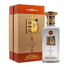 [정품]바이윈볜. 육성진장(白云边.六星陈藏) 500ml. 42% .