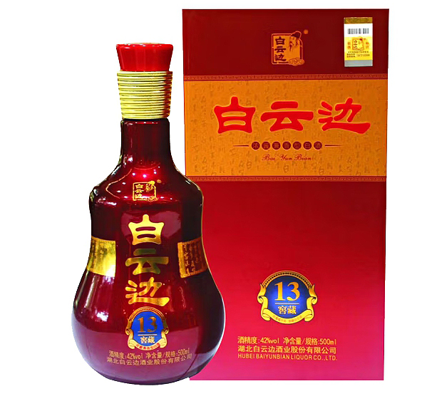 [정품]바이윈볜. 13교장(白云边.13窖藏) 500ml. 42% .