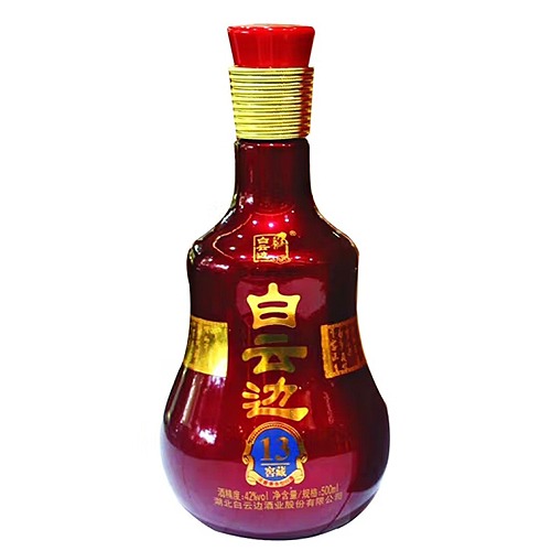 [정품]바이윈볜. 13교장(白云边.13窖藏) 500ml. 42% .