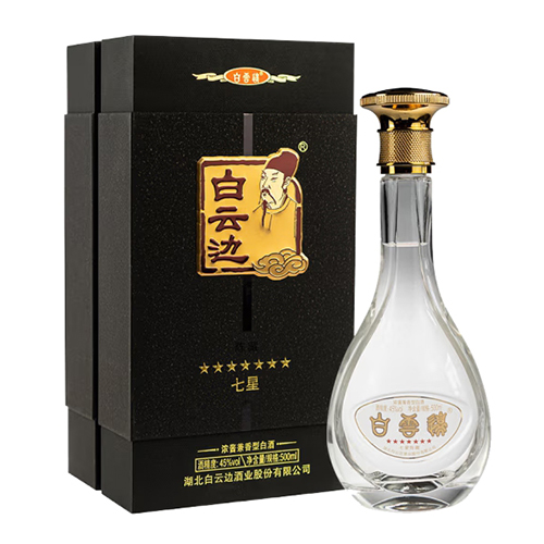 [정품]바이윈볜. 칠성진장(白云边.七星陈藏) 500ml. 45% .