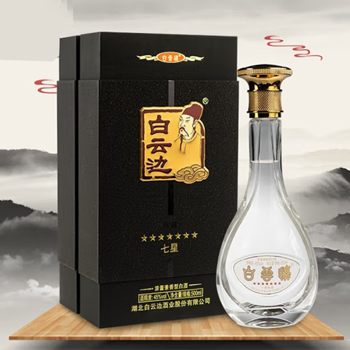 [정품]바이윈볜. 칠성진장(白云边.七星陈藏) 500ml. 45% .