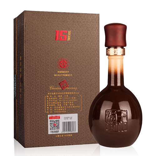 [정품]헝쉐이라오바이간. 18주방,갑등15(衡水老白干. 十八酒坊 甲等15) 480ml, 39%vol.